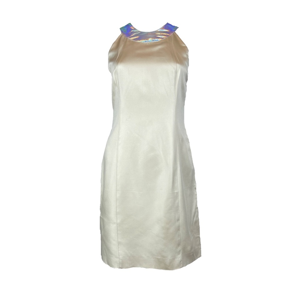 90s Ozbek Holographic Dress